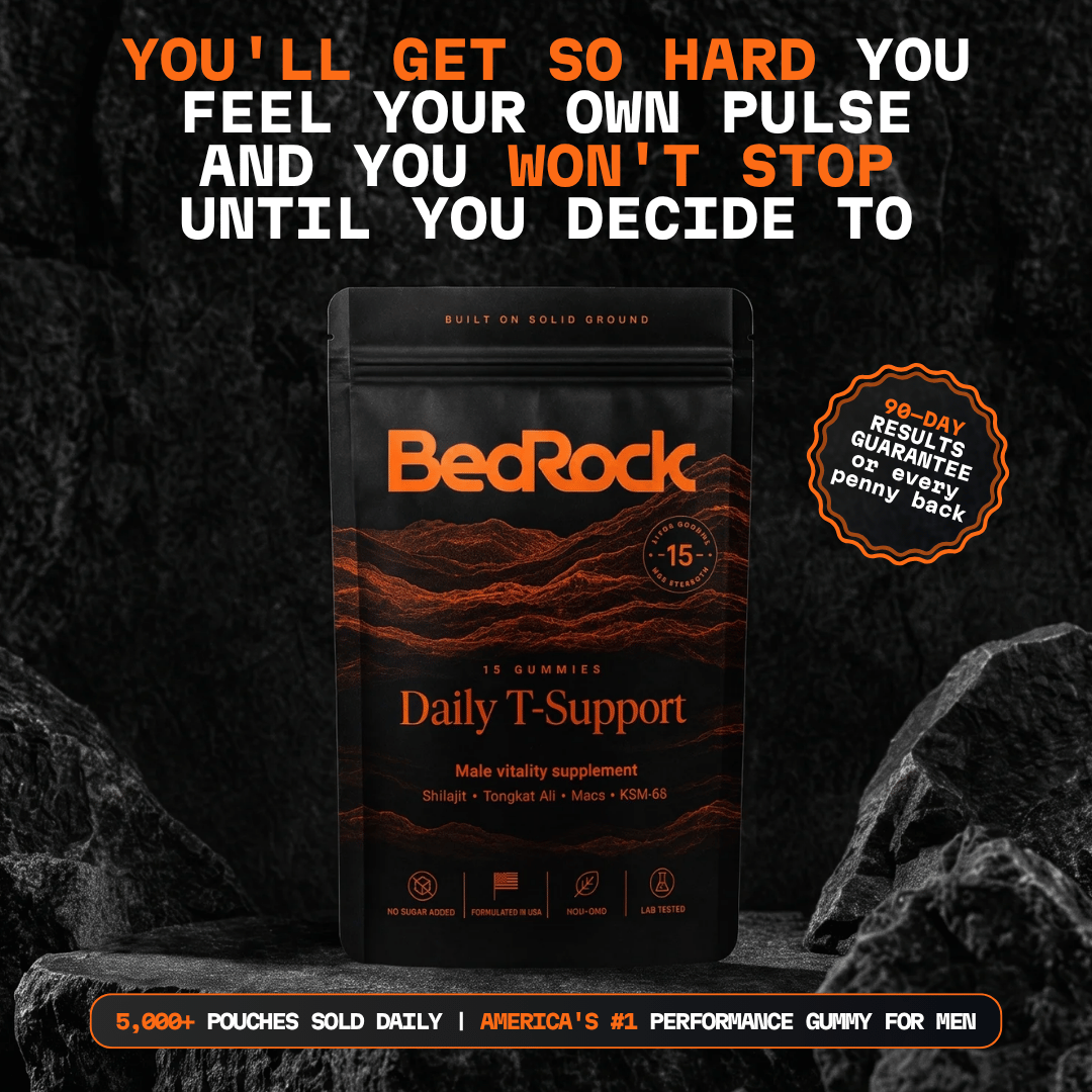 BEDROCK SO HARD SHE FEELS EVERY INCH