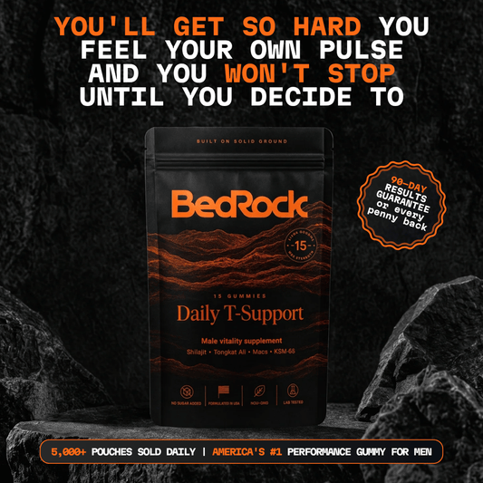 BEDROCK SO HARD SHE FEELS EVERY INCH